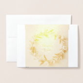 Danke, dass du Phantastisch bist Folienkarte (Vorderseite mit Umschlag)