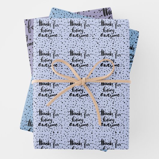 Danke, dass du phantastisch bist geschenkpapier set (Beispiel)