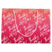 Danke, dass du Phantastisch bist! Weltfeiertag Große Geschenktüte (Rückseite)