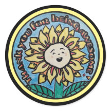 Danke, dass du Phantastische Aufkleber bist