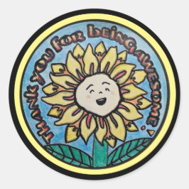 Danke, dass du Phantastische Aufkleber bist