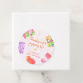 Danke, dass du Popsicle Baby Dusche gepackt hast Geschenkanhänger (Beispiel)