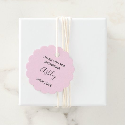 Danke, dass du sie mit der Liebe-Geschenkmarke ges Geschenkanhänger (Beispiel)