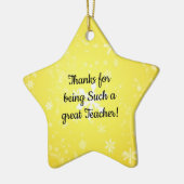 Danke, dass du so ein großartiger Lehrerdekorat bi Keramikornament (Links)
