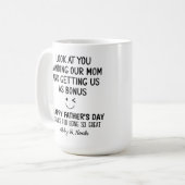 Danke, dass du so großartig bist kaffeetasse (Vorderseite Links)