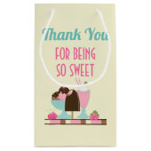 Danke, dass du so süße Eiscreme bist Kleine Geschenktüte (Rückseite)