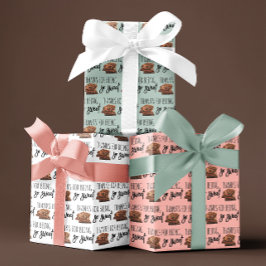 Danke, dass du so süße Verpackungsfolien bist Geschenkpapier Set
