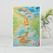 Danke, dass du ständig befreundet bist karte (Stehend Vorderseite)