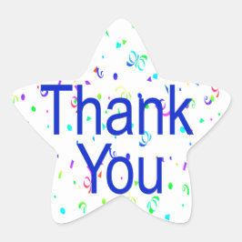 Danke, dass du Sticker mit Streamers