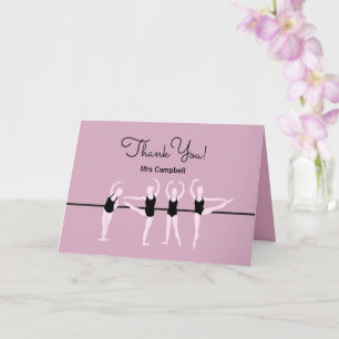 Danke, dass du Tanzlehrer bist! Karte