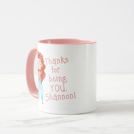 Danke, dass du Tasse bist (Vorderseite Links)