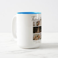 Danke, dass du Teil unseres Tages warst Tasse