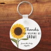 Danke, dass du uns beim Wachsen geholfen hast! Son Schlüsselanhänger (Vorderseite)
