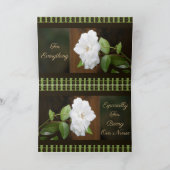 Danke, dass du unsere Krankenschwester bist Karte (Innenseite)