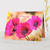 Danke, dass du unsere Krankenschwester bist Karte (Gelbe Blume)