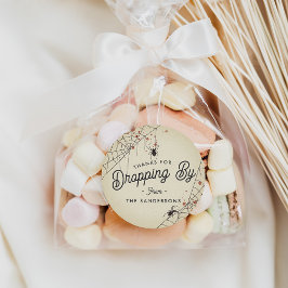 Danke, dass du von Halloween-Party Gevor gefallen  Runder Aufkleber