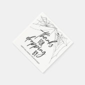 Danke, dass du von Halloween-Party Napkins gefalle Serviette (Ecke)