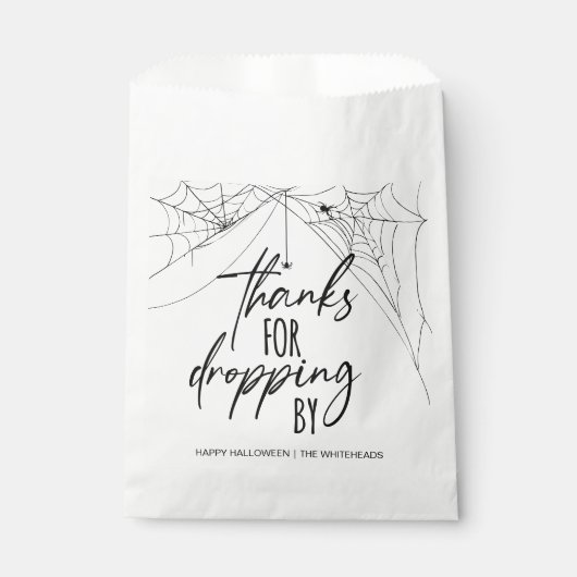 Danke, dass du von Halloween-Party weggefallen bis Geschenktütchen (Vorderseite)
