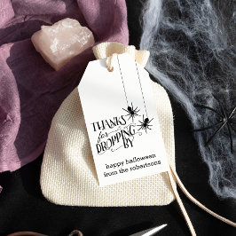 Danke, dass du vorbeigekommen bist | Halloween-Par Geschenkanhänger