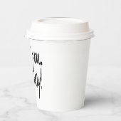 Danke, dass du weggegangen bist pappbecher (Links)