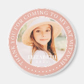 Danke, dass du zu meinem Bat Mitzvah-Foto gekommen Magnet (Vorne)