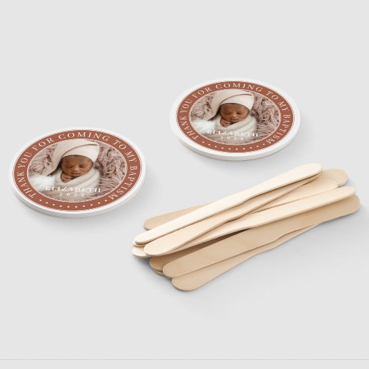 Danke, dass du zu meiner Taufe gekommen bist Moder Fächer (Non-assembled)