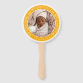 Danke, dass du zu meiner Taufe gekommen bist Moder Fächer (Rückseite)