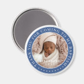 Danke, dass du zu meiner Taufe gekommen bist Moder Magnet (Vorderseite/Rückseite)