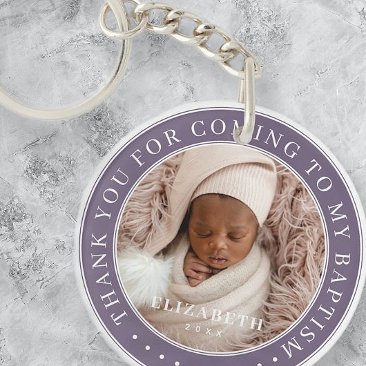 Danke, dass du zu meiner Taufe gekommen bist Moder Schlüsselanhänger