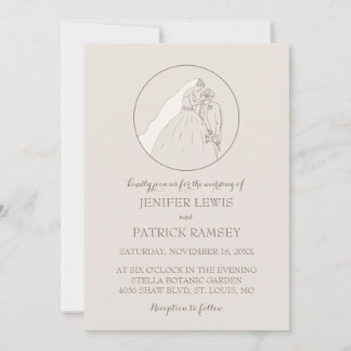 Danke, dass du zu unserer Hochzeit gekommen bist! Einladung