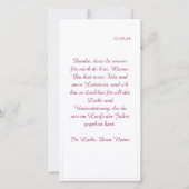 Danke, dass es dich gibt. (Rückseite)