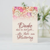 Danke, dass es dich gibt! (Stehend Vorderseite)