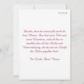 Danke, dass es dich gibt. (Rückseite)