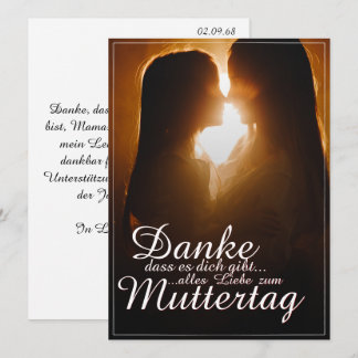 Danke, dass es dich gibt!
