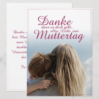 Danke, dass es dich gibt.