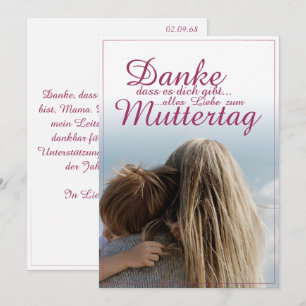 Danke, dass es dich gibt.