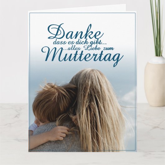 Danke, dass es dich gibt. karte (Vorderseite)