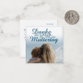 Danke, dass es dich gibt. mitteilungskarte (Vorderseite/Rückseite Beispiel)