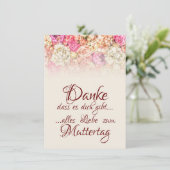 Danke, dass es dich gibt - Muttertag (Stehend Vorderseite)