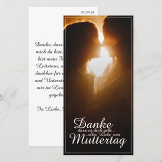 Danke, dass es dich gibt - Muttertag