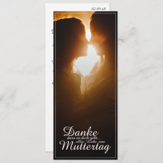 Danke, dass es dich gibt - Muttertag