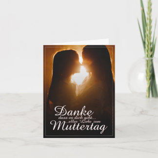 Danke, dass es dich gibt - Muttertag Karte