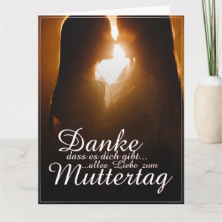 Danke, dass es dich gibt - Muttertag Karte