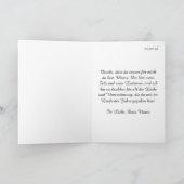 Danke, dass es dich gibt - Muttertag Karte (Innenseite)