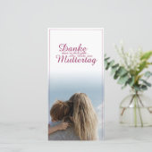 Danke, dass es dich gibt, Muttertag, Mutter & Kind (Stehend Vorderseite)