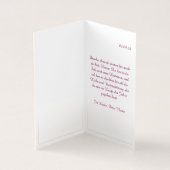 Danke, dass es dich gibt, Muttertag, Mutter & Kind (Innenseite)