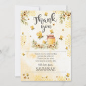 Danke, dass ihr euch die Honey Bee ausgezahlt habt Einladung (Vorderseite)