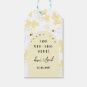 Danke, dass ihr hier seid geschenkanhänger (Vorderseite)