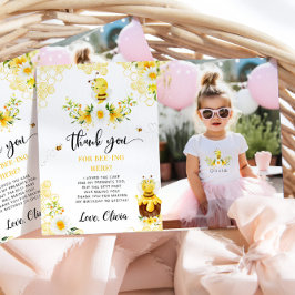 Danke, dass ihr hier seid Tag Foto Vielen Dank Einladung