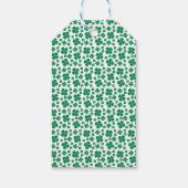 Danke, dass ihr Hund Kleeblatt Green Geschenkanhänger (Rückseite)